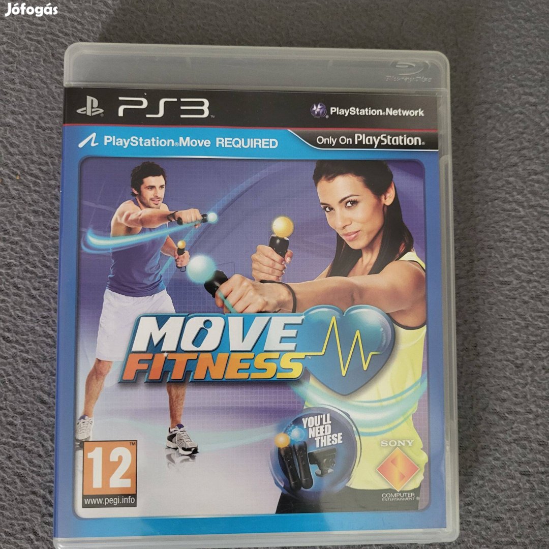 MOVE Fitness ps3 játék,eladó,csere is