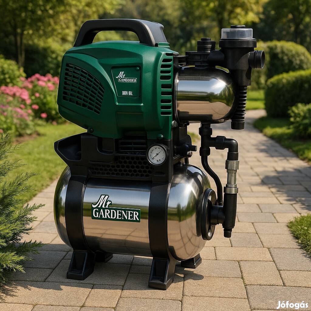 MR gardener Házi vízellátó Rendszer 1400 W házi vízmű (Güde)