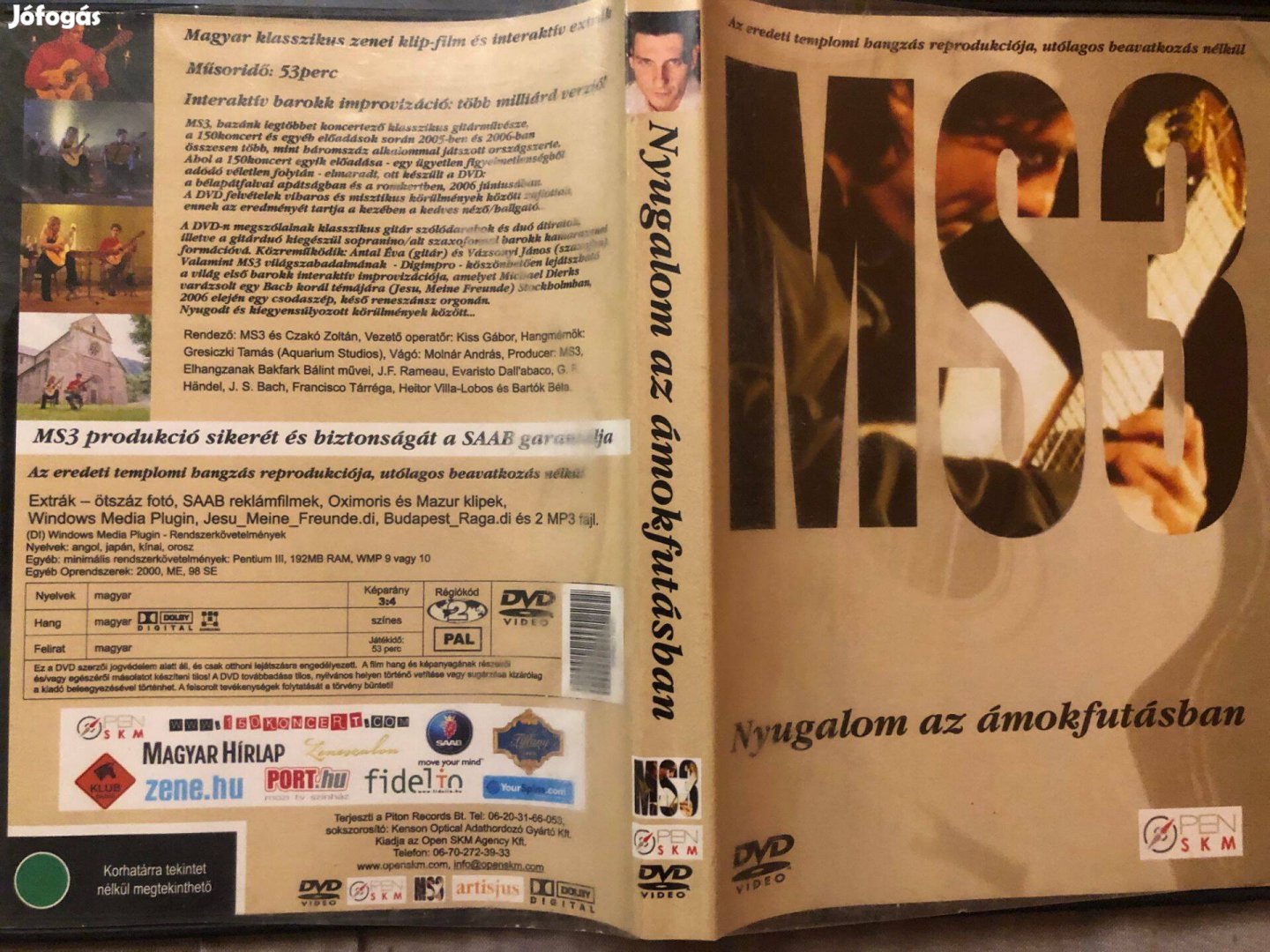 MS3 Mester Sándor - Nyugalom az ámokfutásban (beszerezhetetlen) DVD
