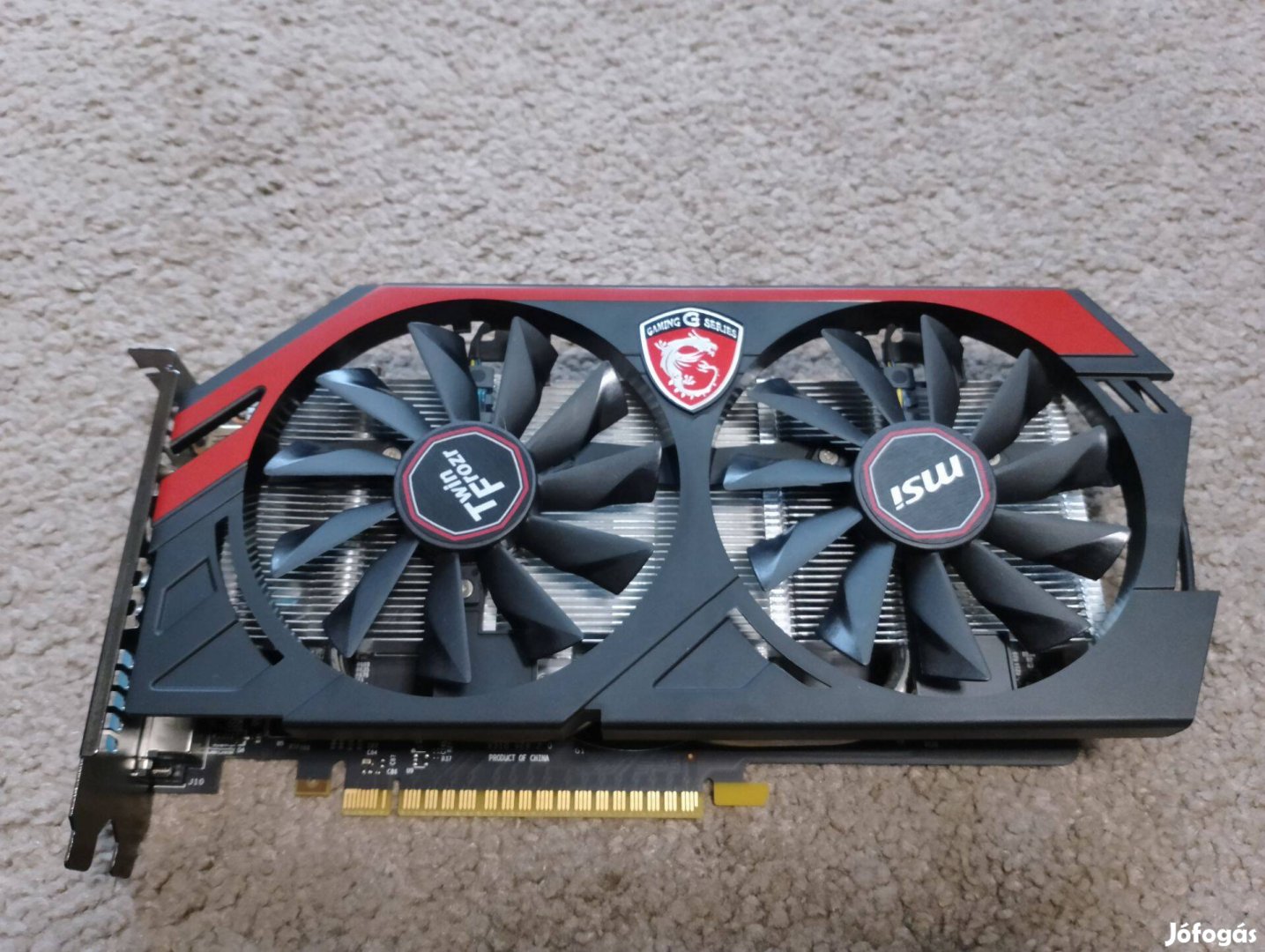 MSI Geforce 750 TI Twin frozer 2gb