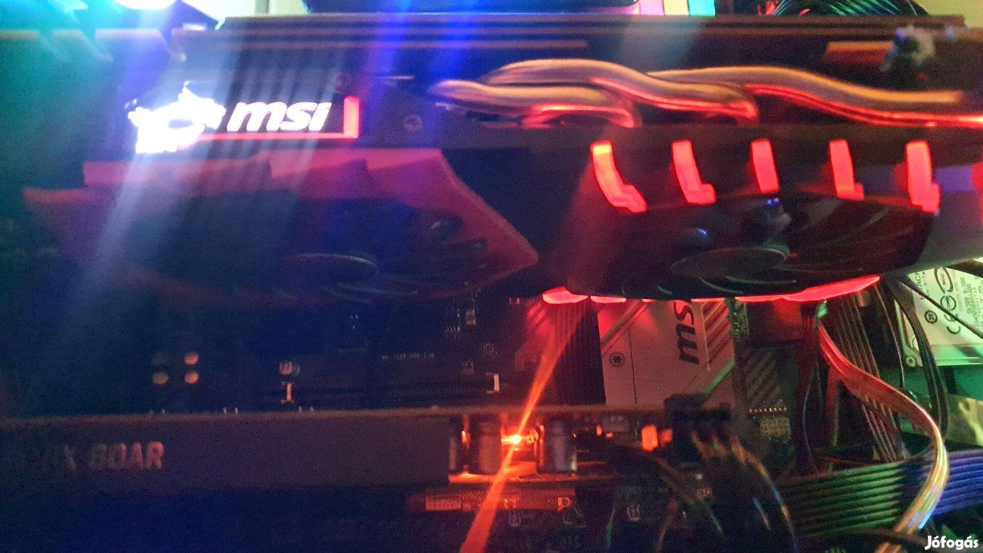 MSI Geforce Gtx 1080 Ti 11GB Gddr5X 352bit LED Videokártya