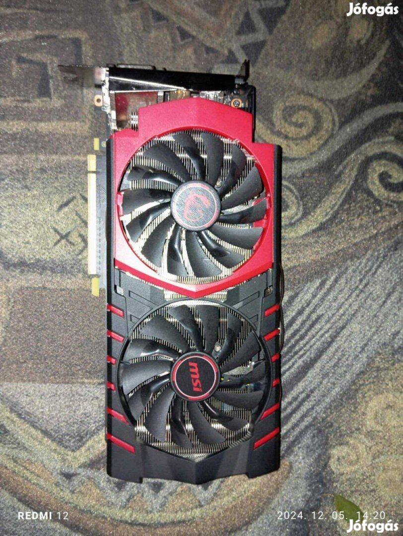 MSI Geforce Gtx 970 4GB Gddr5 256bit Gaming. Videokártya