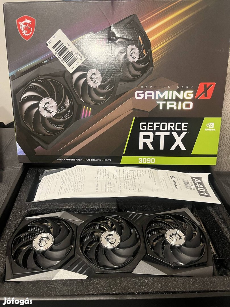 MSI Geforce Rtx 3090 Gaming X Trio 24GB Gddr6X 384bit