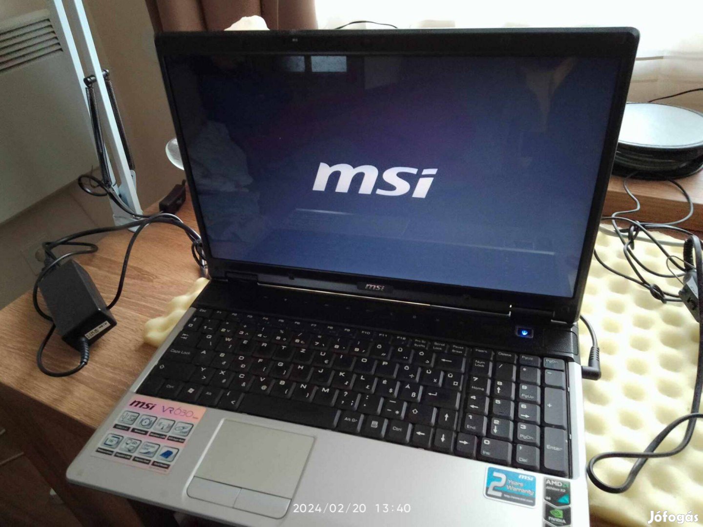 MSI MS 1672 VR630 egyben eladó (akár alkatrésznek, donornak)