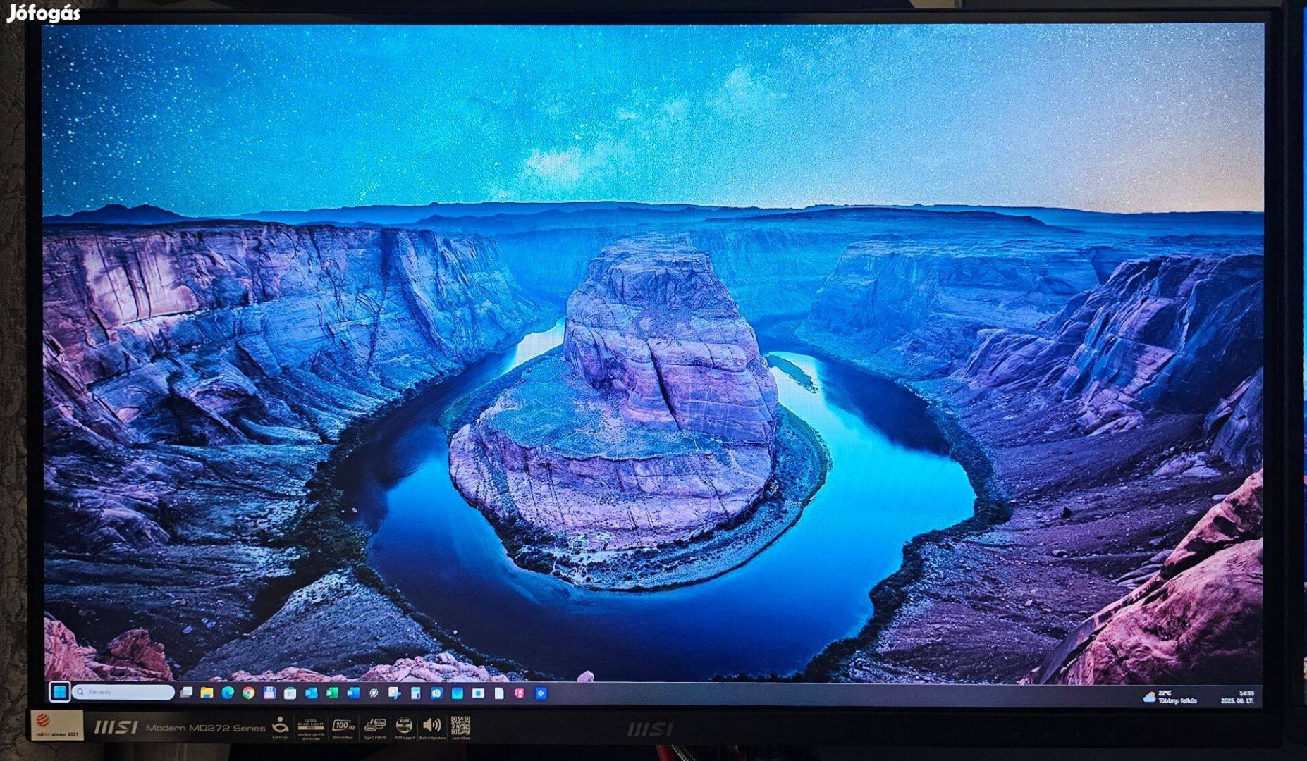 MSI Monitor Business Modern MD272Qxp 27" Qhd, 2 év Garanciával