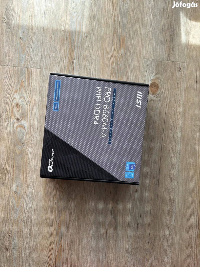 MSI Pro B660M-A WIFI DDR4 Intel alaplap eladó - Windows 11