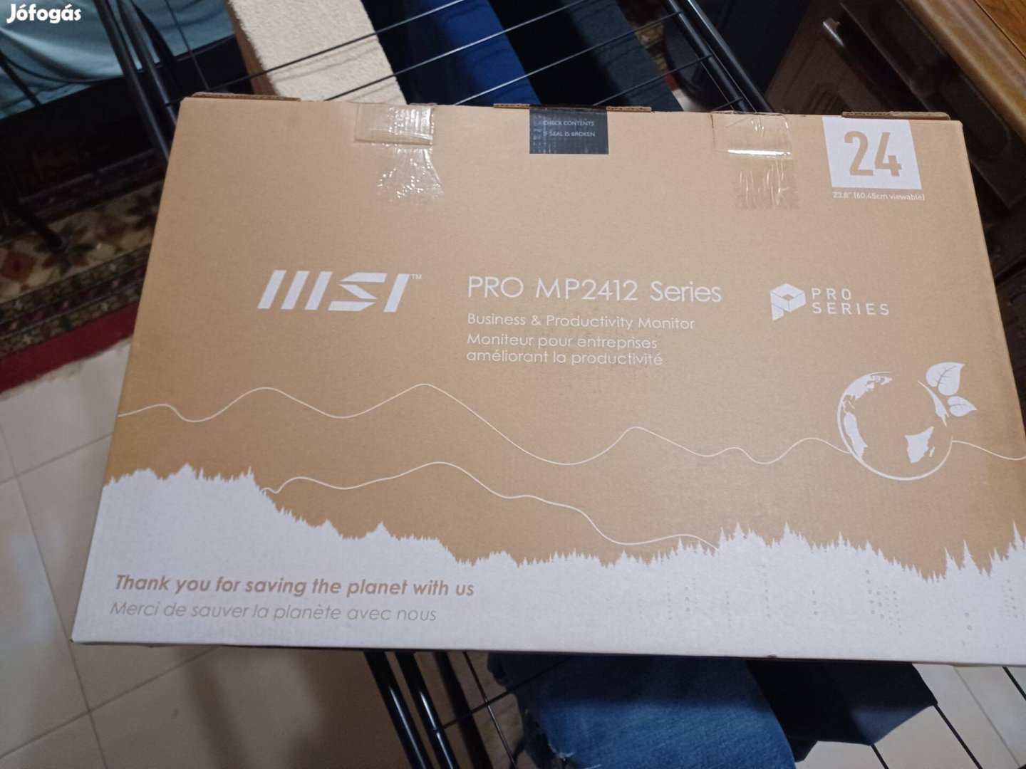 MSI Pro mp2412 monitor