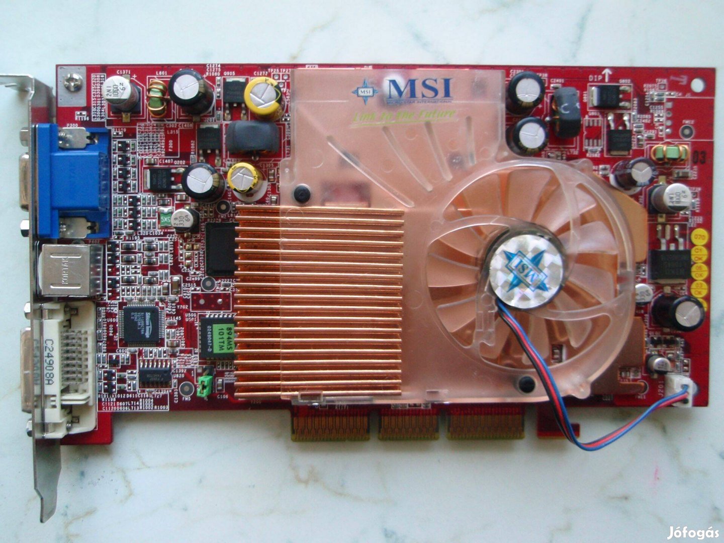 MSI Ti4200-TD8X 128bit 128MB AGP
