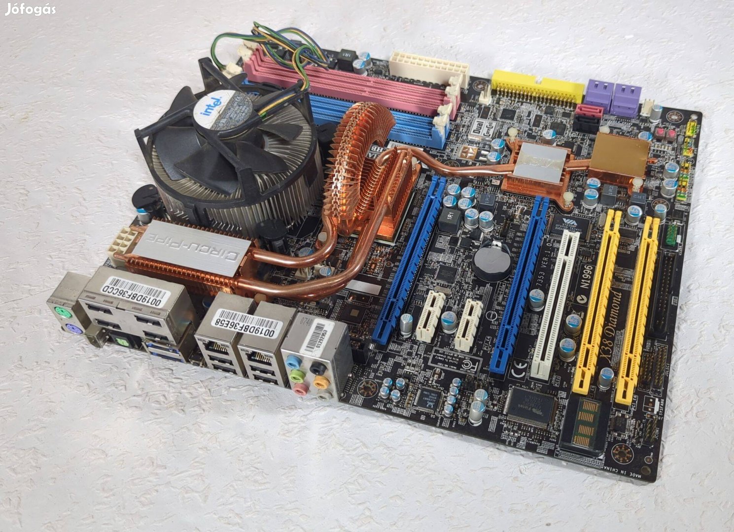 MSI X38 Diamond MS-7353 Intel Core2Duo E6850 félkonfig LGA