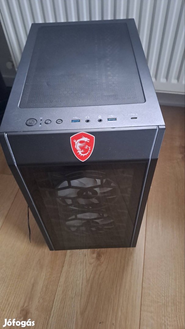 MSI számítógépház PC ház Gamer Mesh