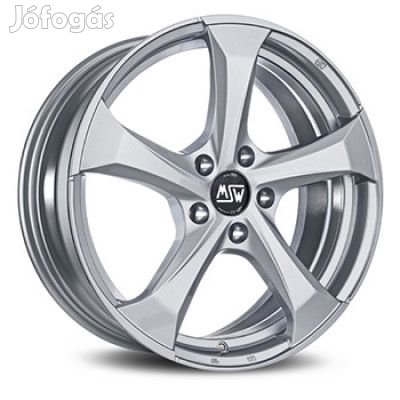 MSW 47 Full Silver 8X19 5X120 ET45 72,6 alufelni