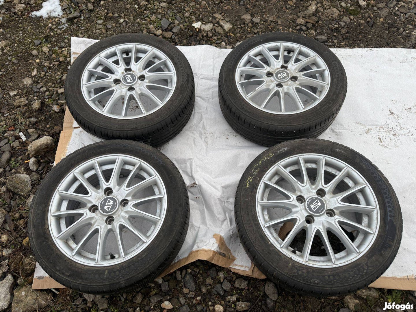 MSW 86 MS Alufelni 108x4 R15 195/50 R15 15, 15 col, 15Colos