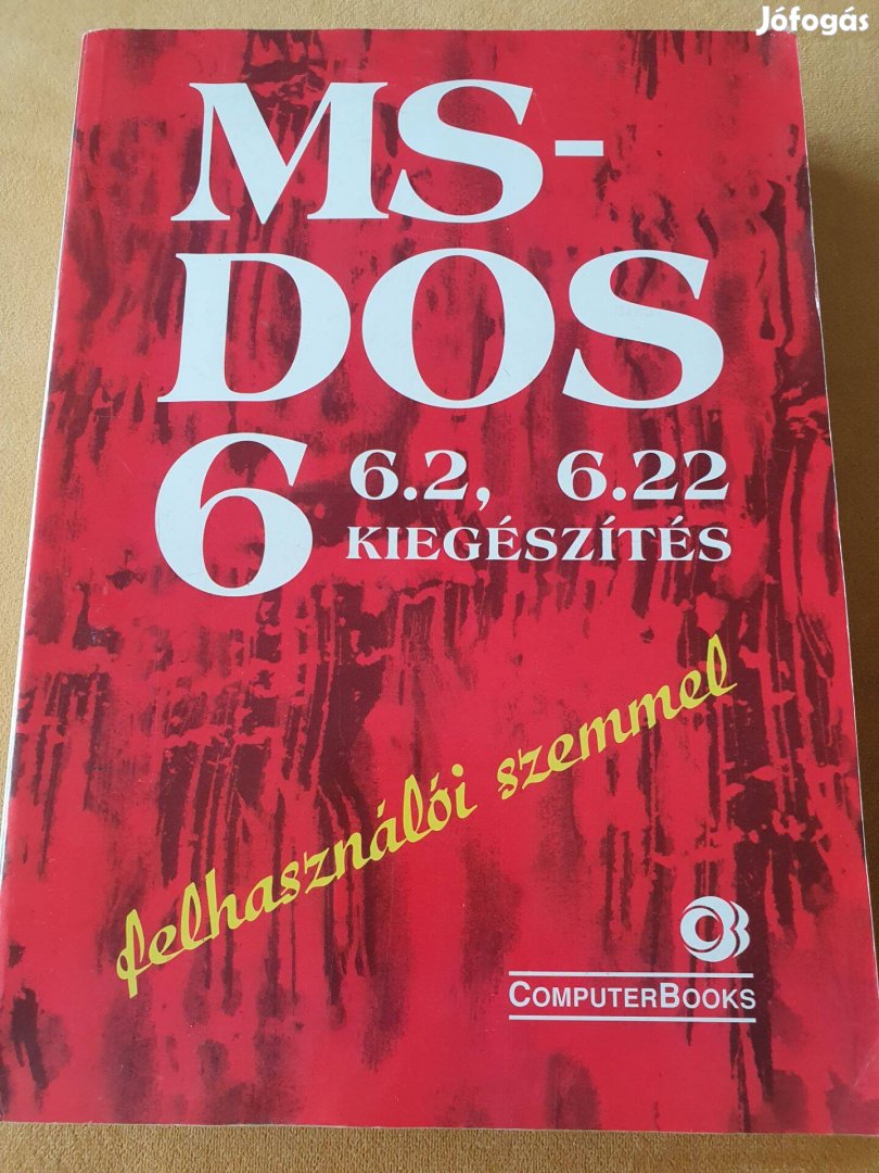 MS DOS 6 felhasználói kézikönyv