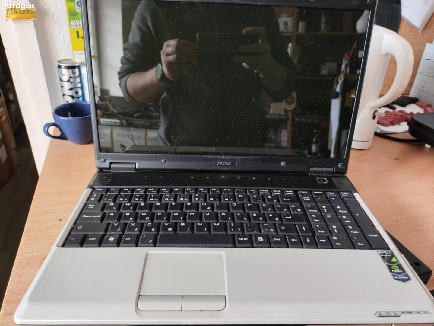 MSi VR630X laptop eladó használt,müködik