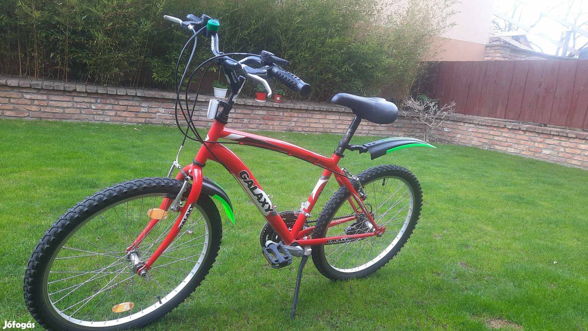 MTB 24" Galaxy piros kerékpár eladó