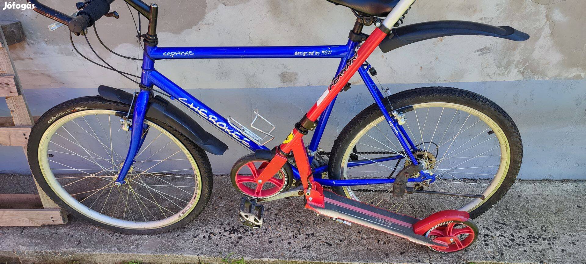 MTB kerékpár és Roller