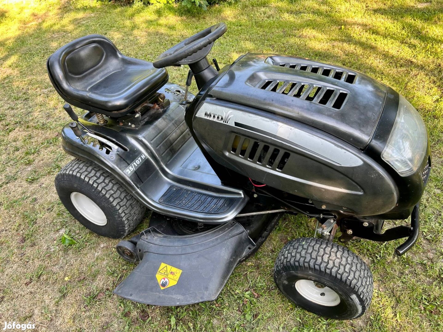 MTD 25Le ipari Kawasaki Fűnyíró traktor,funyirotraktor