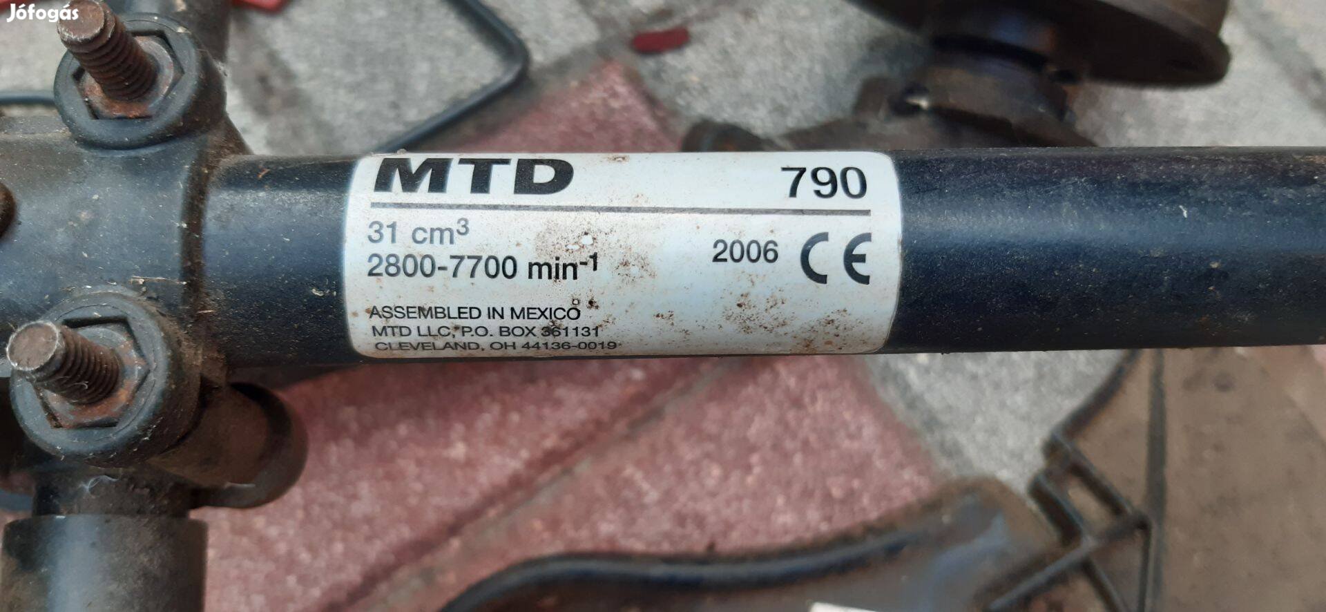 MTD 790 benzines fűkasza