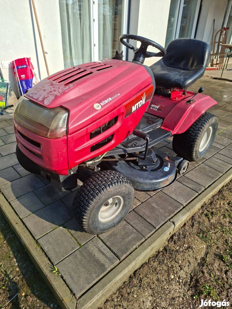 MTD B135 Briggs 13,5 LE motorral, szezon végén generálszervi