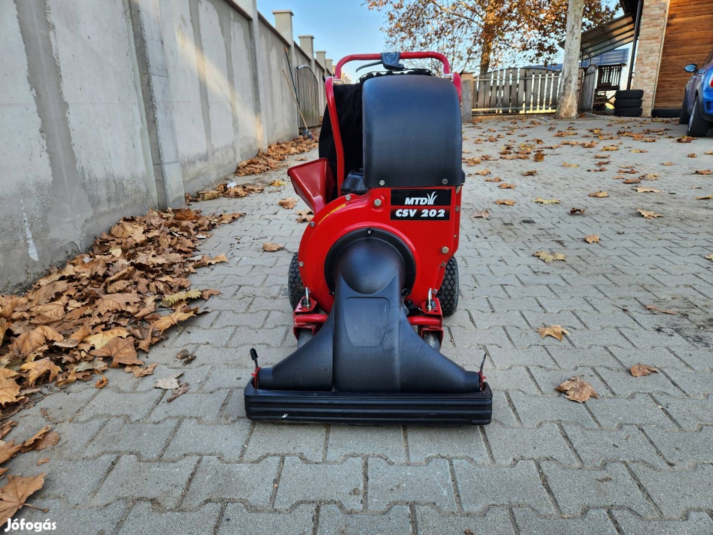 MTD CSV202 lombszívó és ágaprító