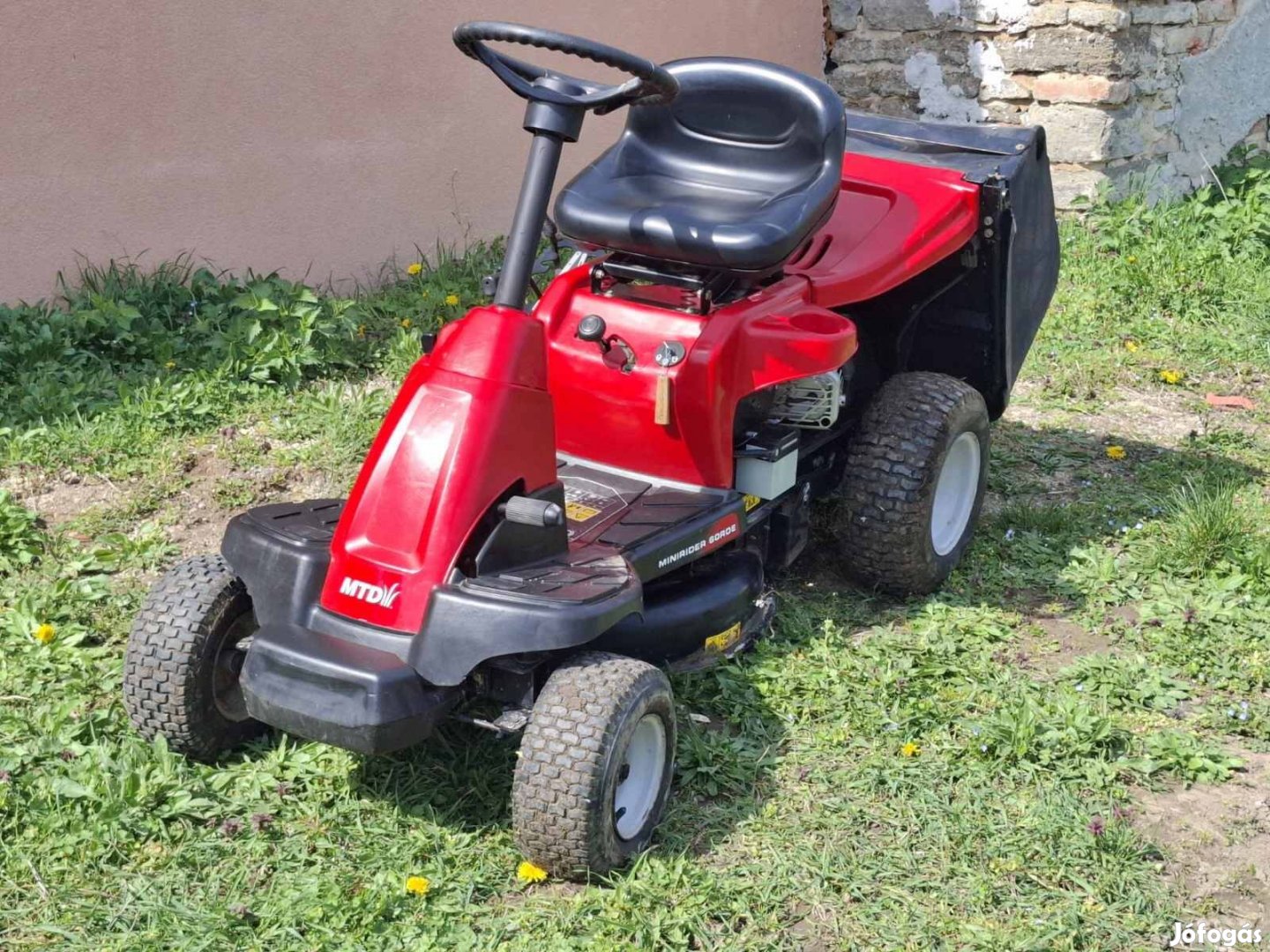MTD Minirider 60 RDE fünyírótraktor