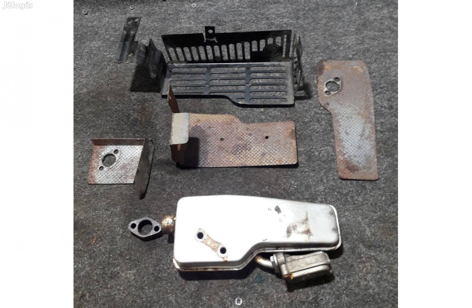 MTD kapálógép fűnyíró gyári komplett kipufogó szett