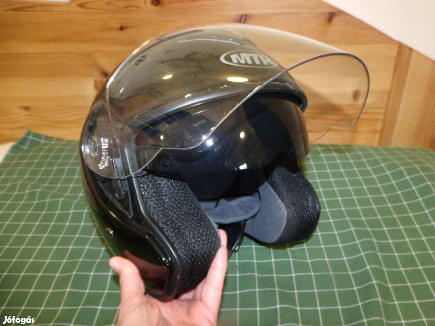 MTR Demi-Jet3 nyitott bukósisak XS 53-54cm napszemüveges motoros sisak
