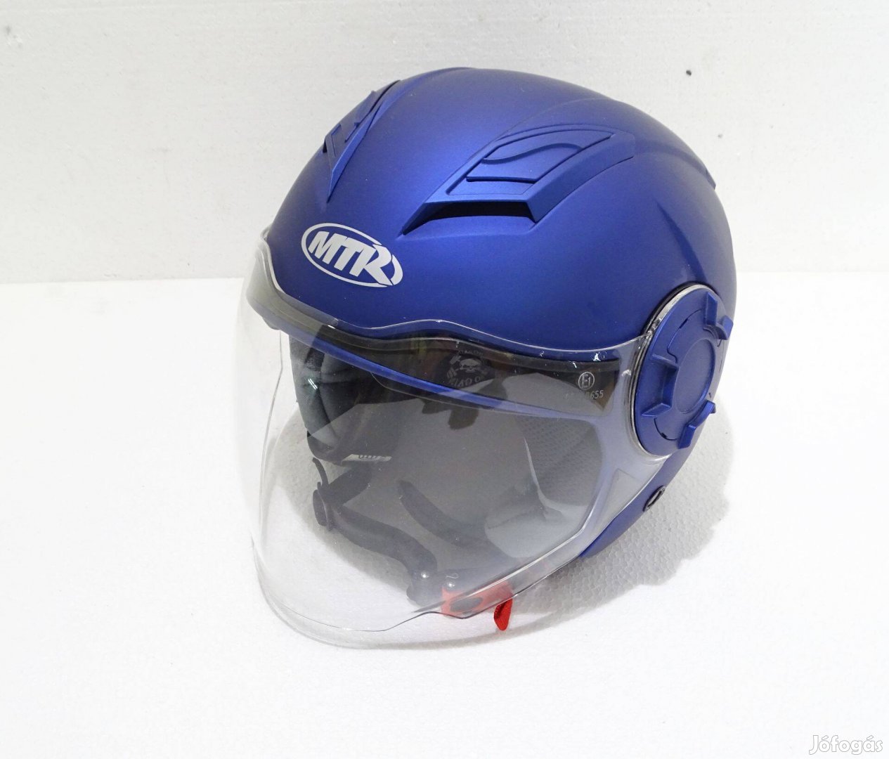 MTR motoros bukósisak védősisak XL - es 61 cm kék