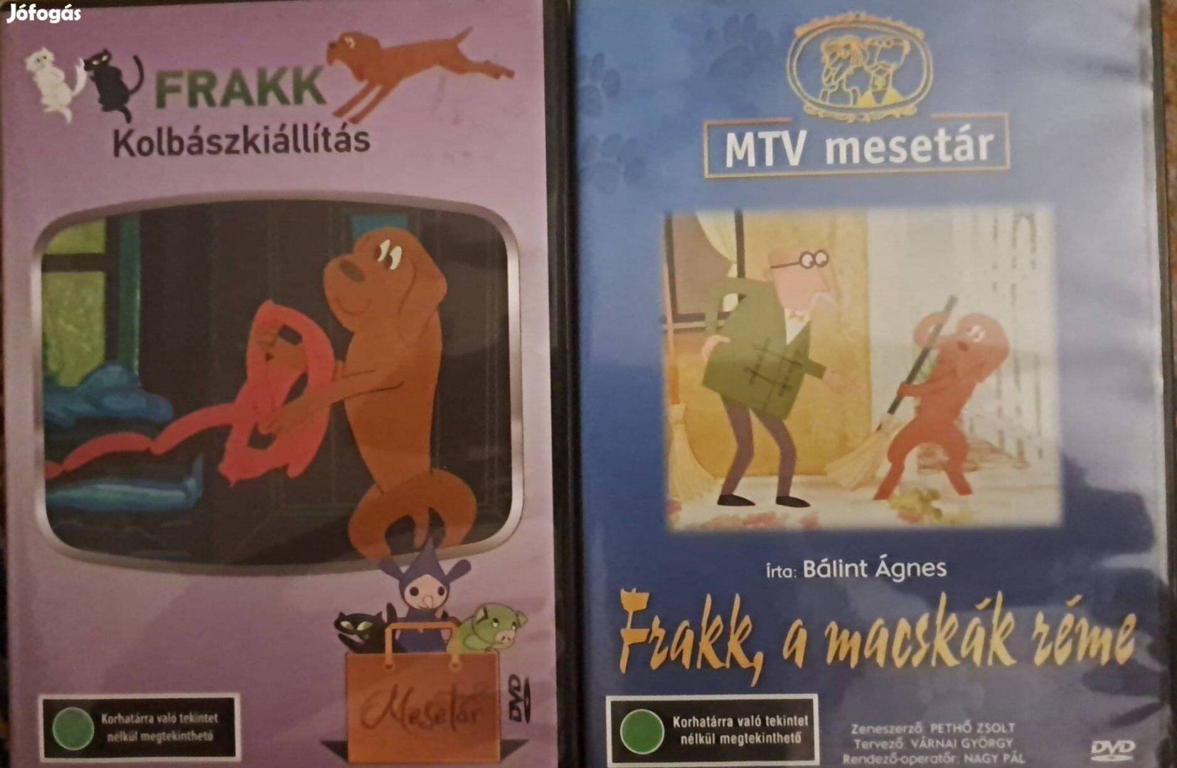 MTV Mesetár Frakk 2 db animációs DVD