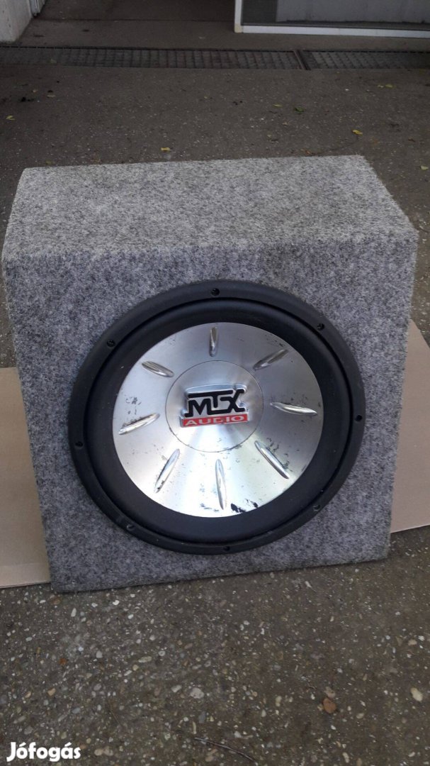 MTX Audio hangfal, mélyláda autóba