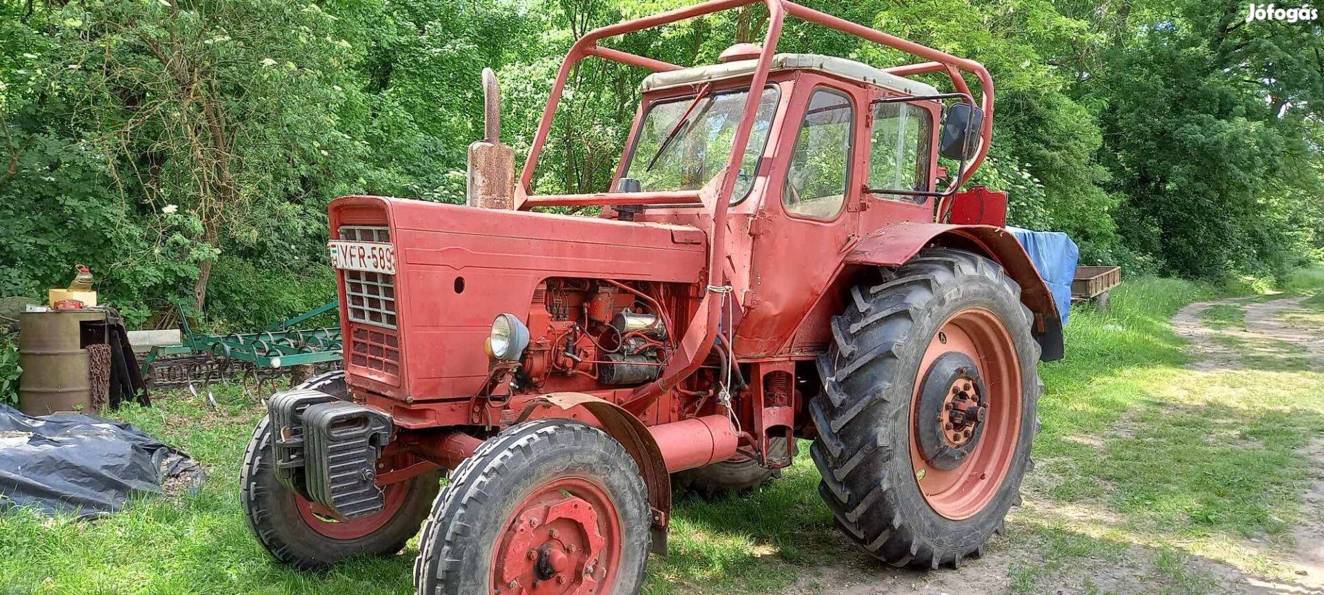 MTZ 50 es traktor, 80-as motorral