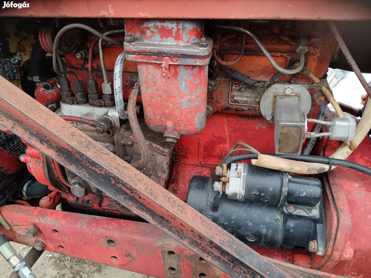 MTZ 50 traktor komplett motor 