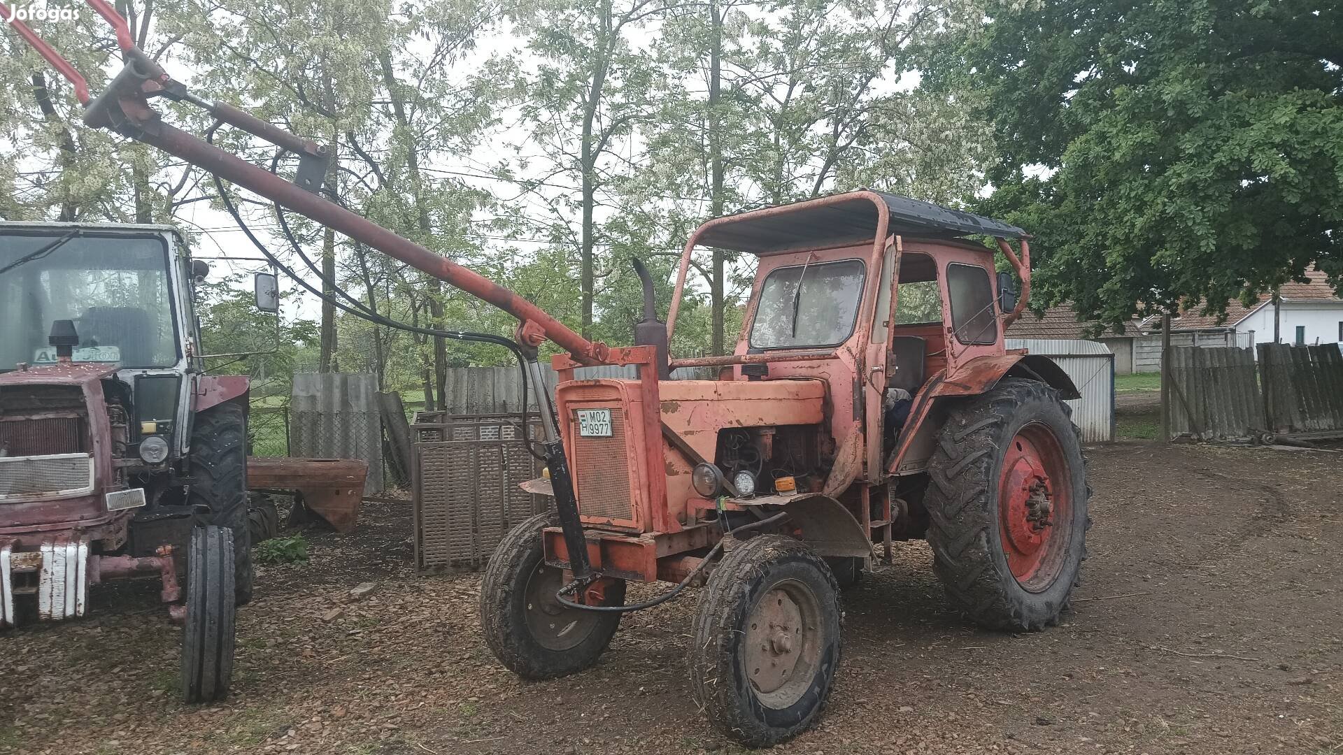 MTZ 50 traktor rakodóval eladó 