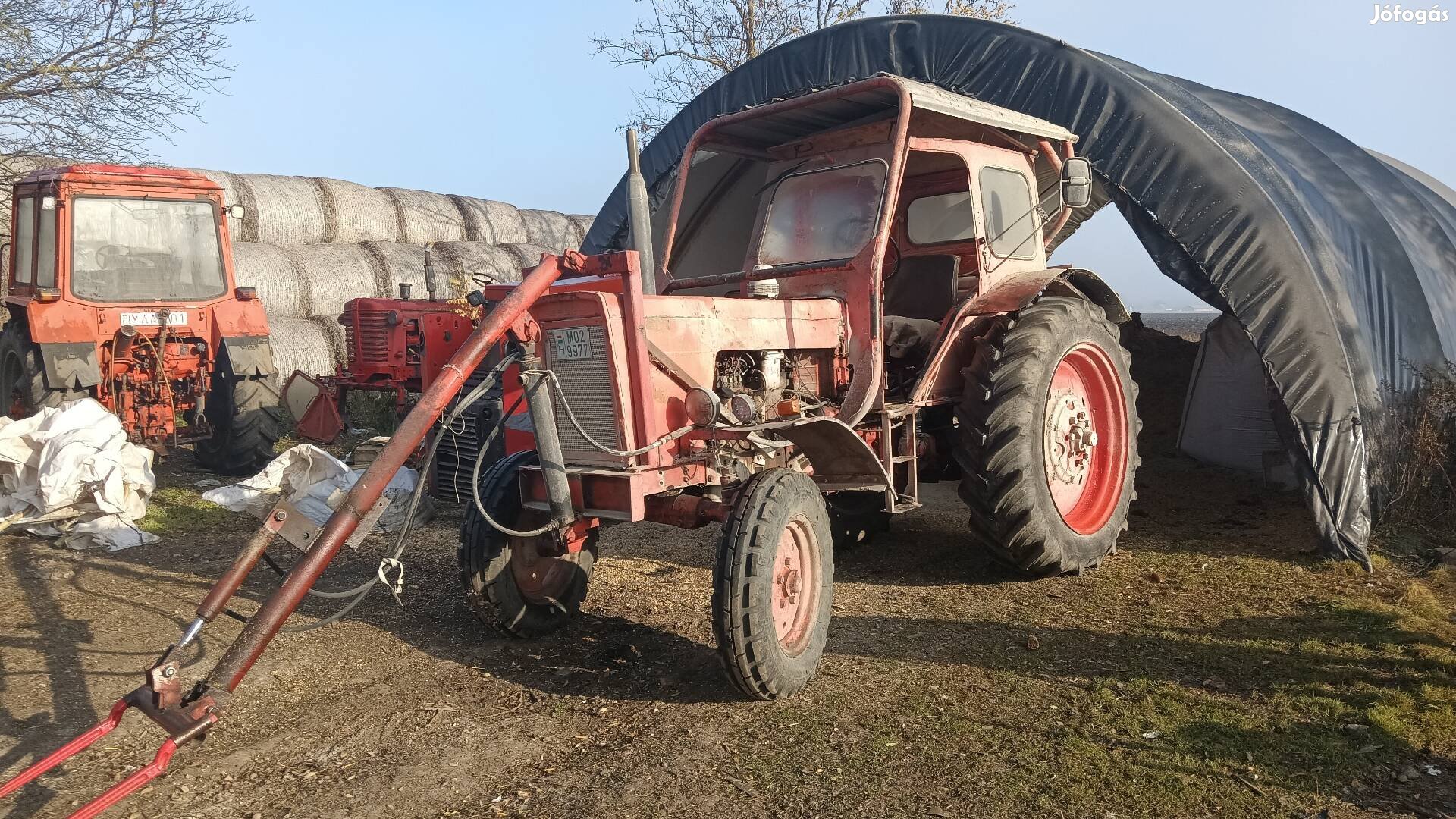 MTZ 50 traktor rakodóval eladó 