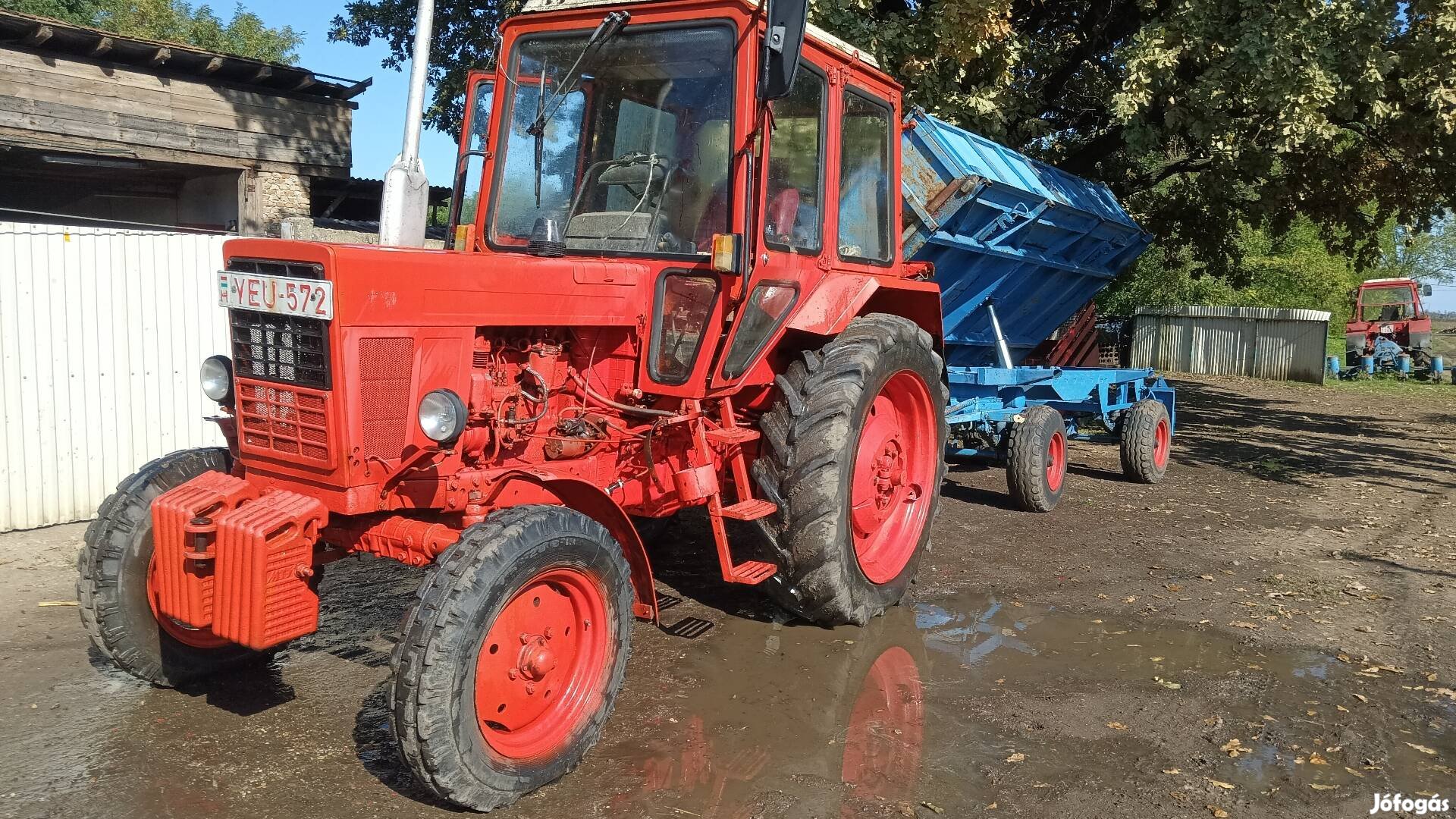 MTZ 550E típusú traktor eladó 