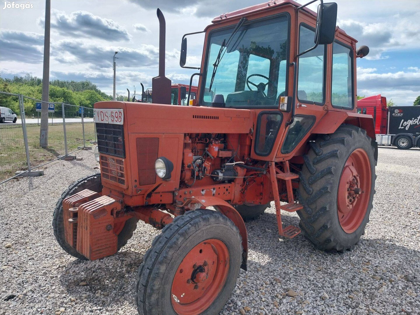 MTZ 55 E 80 as Motorral !