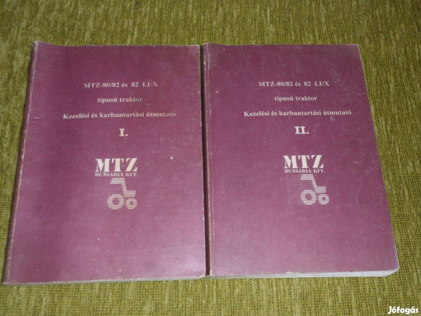 MTZ-80/82 Lux traktor kezelési és karbantartási útmutató I-II