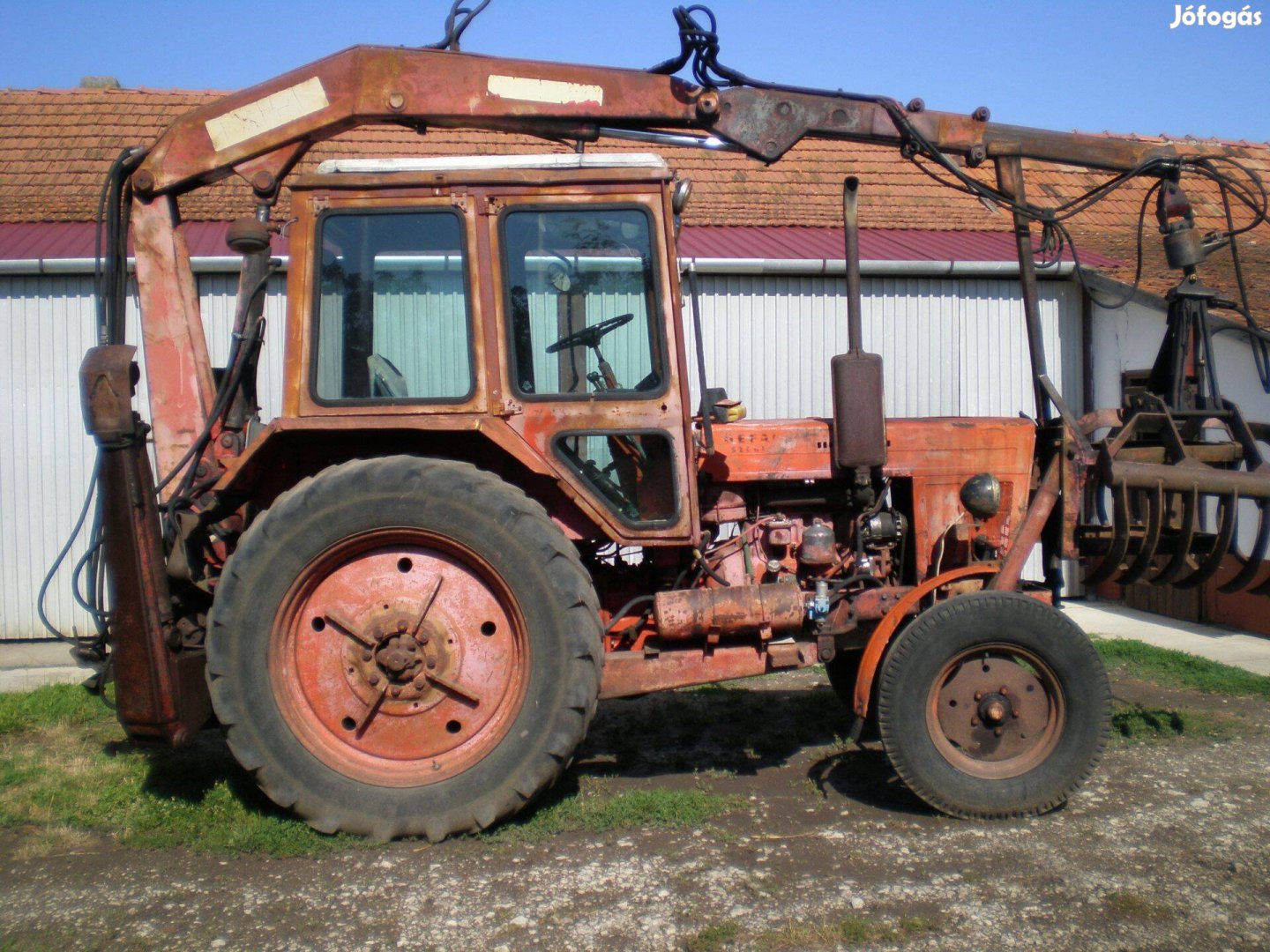 MTZ 80 Kcr 4010-es daruval