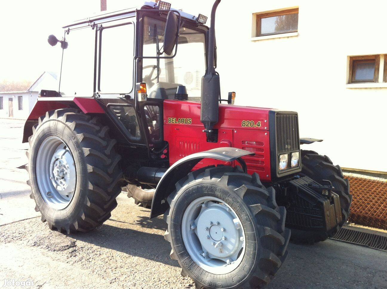 MTZ-820.4 új traktor műszaki vizsgával !