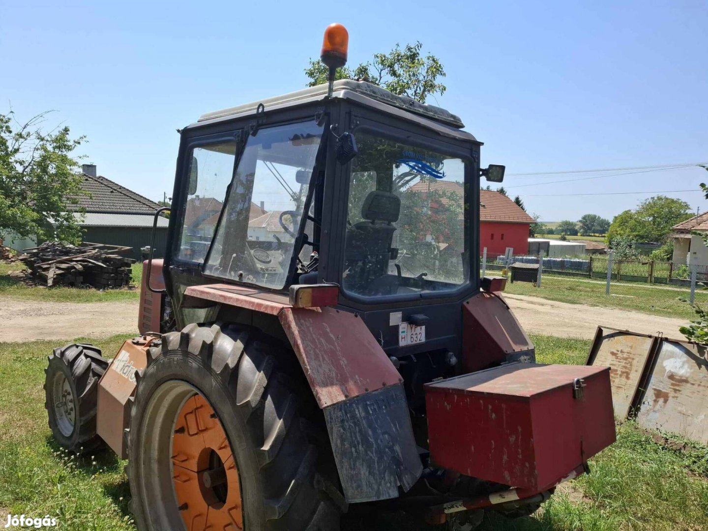 MTZ 82 + Hidrot G 6001 típusú kaszálógép 