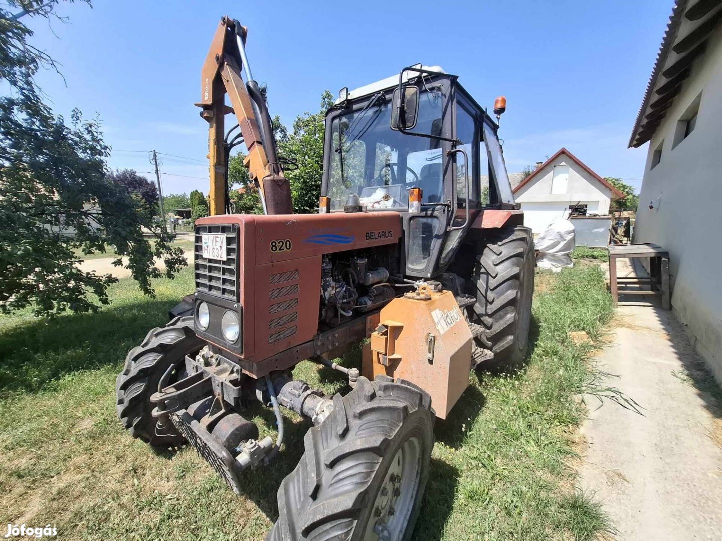 MTZ 82 + Hidrot G 6001 típusú kaszálógép 