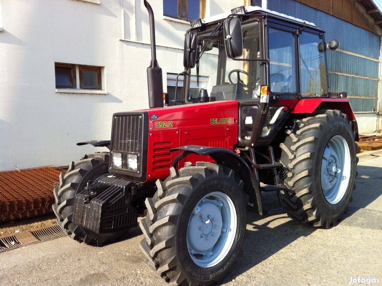 MTZ-892.2 egyenes hidas új traktor vizsgáztatva ,rendszámozva