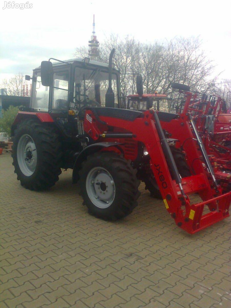 MTZ-892.2 traktor Jx80 homlokrakodóval