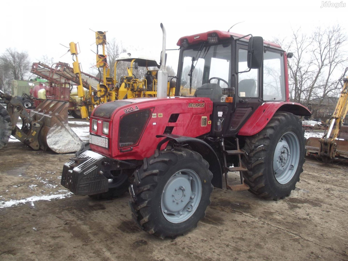 MTZ 920.4 traktor eladó, monoblokkos, lamellás TLT