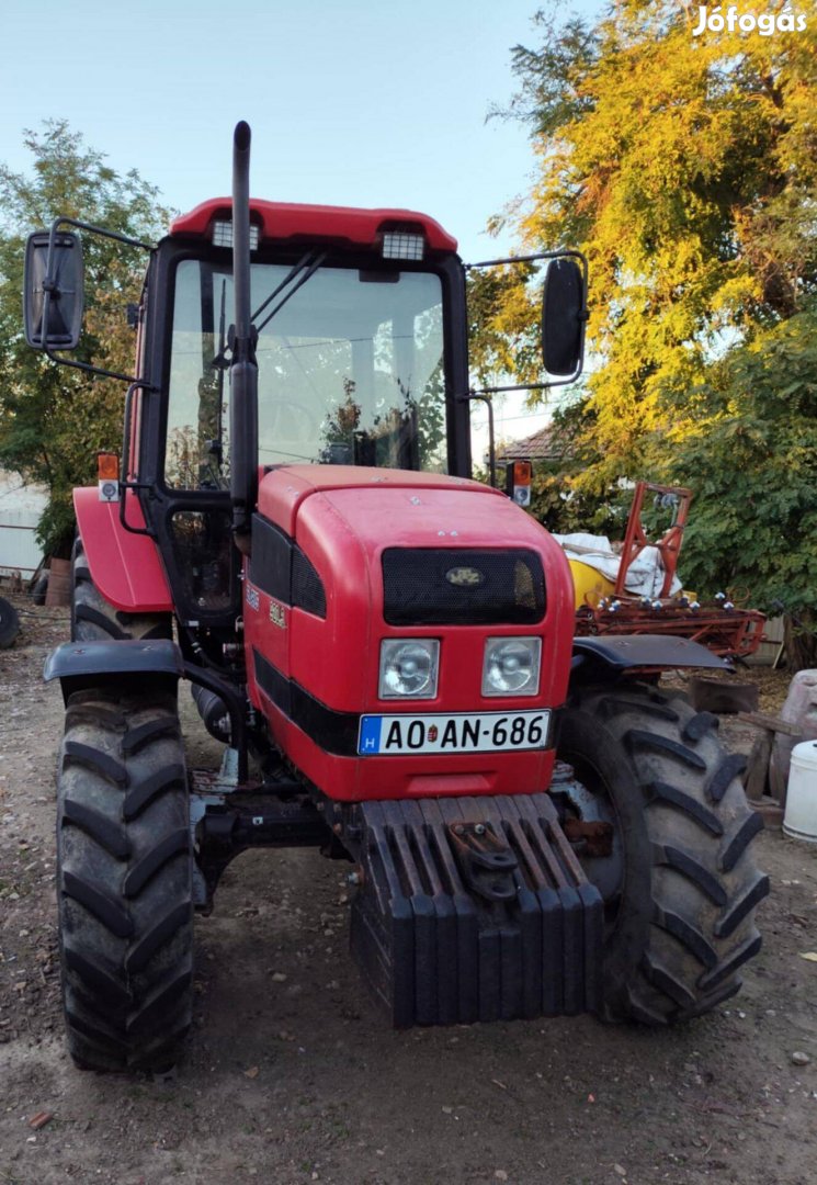 MTZ 92-es traktor friss műszakival