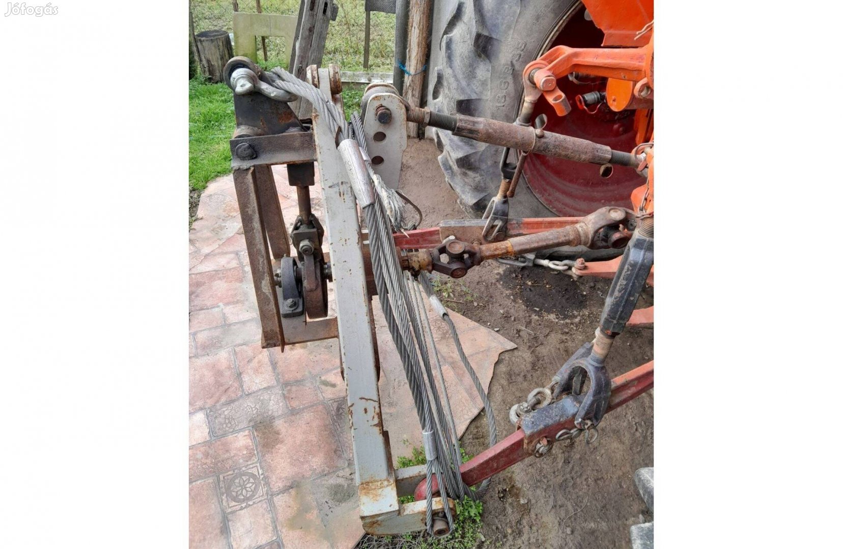 MTZ Gyümölcsrázó rázógép tartozékaival jó állapotban eladó