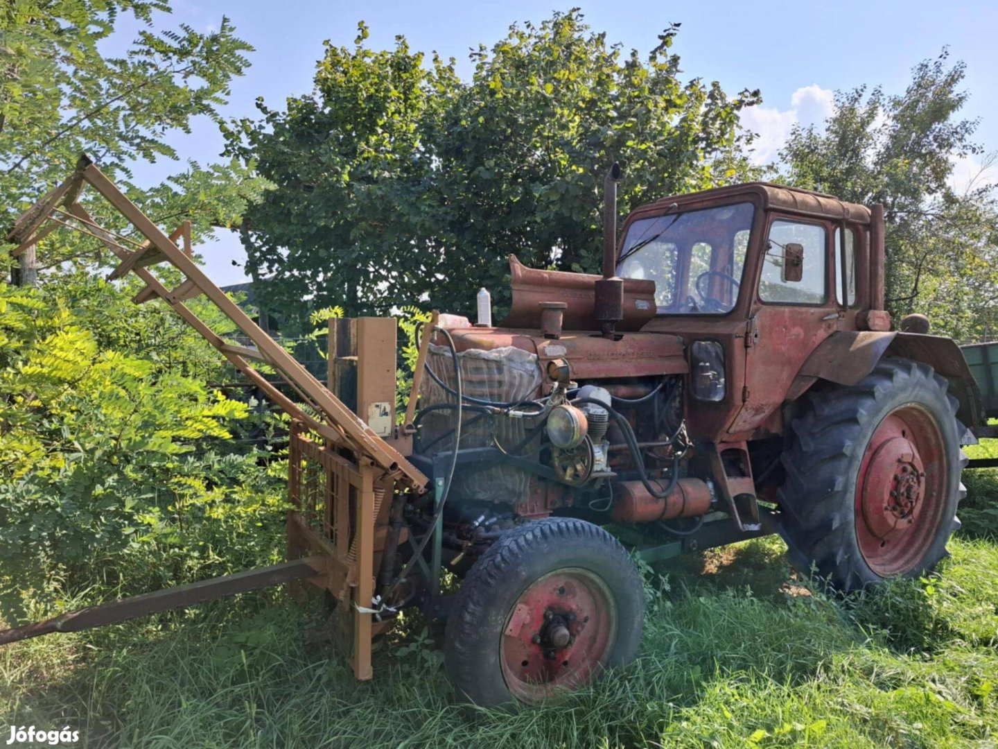 MTZ Jumz traktor, csak tökös parasztgyerekeknek :)