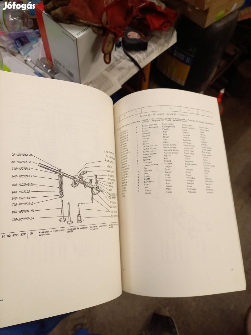 MTZ alkatrész katalógus magyar