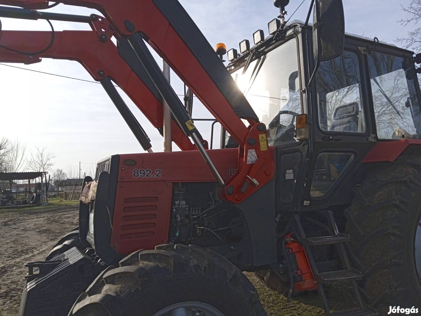 MTZ belarusz traktor jó állapotban 892.2 eladó 