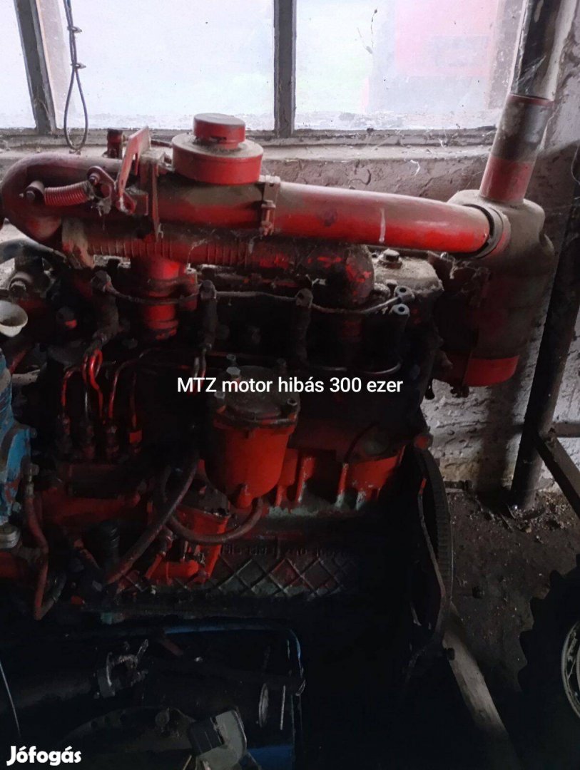 MTZ motor hibás